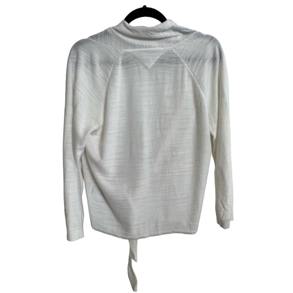 Tommy Hilfiger White Cardigan Size Large - Picture 2 of 2